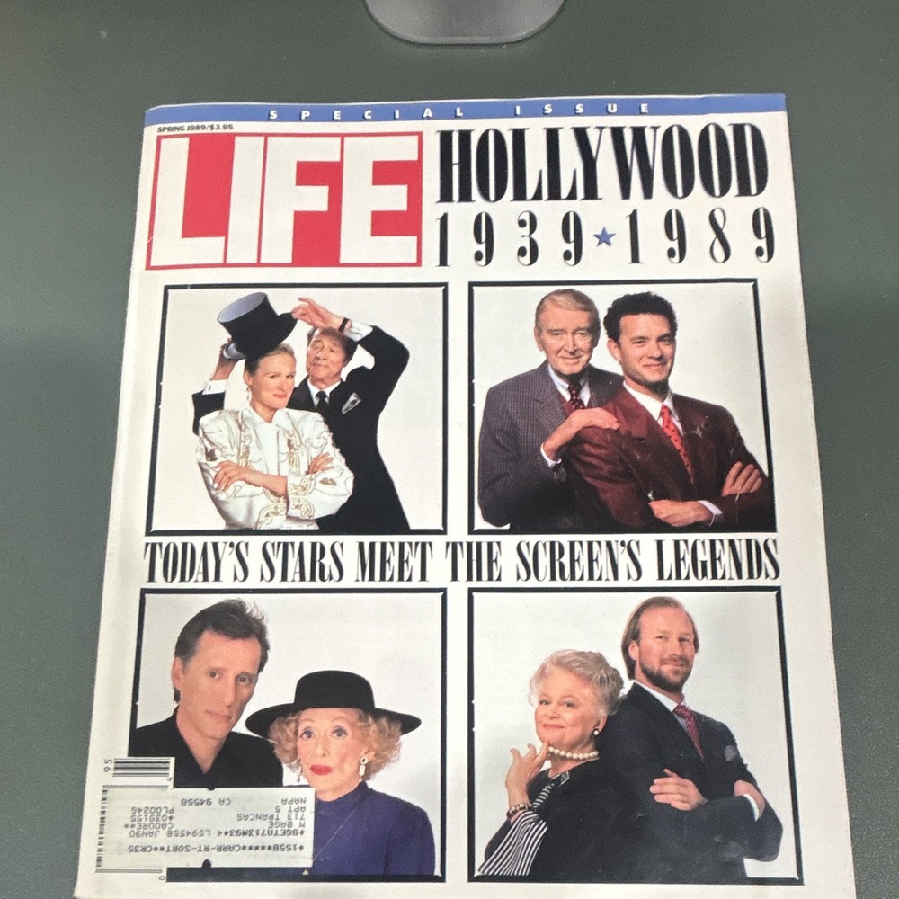 LIFE Magazine Special Issue Hollywood 1939-1989 Spring 1989 Tom Hanks ISSN